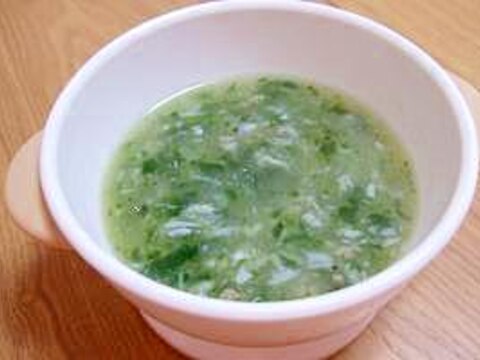 離乳食 しらすほうれん草のとろり味噌汁 レシピ 作り方 By euko 楽天レシピ 離乳食 しらすほうれん草のとろり味噌汁 レシピ 作り方 By euko 楽天レシピ